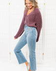 Daze All Mine Vintage Soho High Rise Ankle Flare Jeans-Bottoms-Daze Denim-L. Mae Boutique & Wild Mabel Clothing