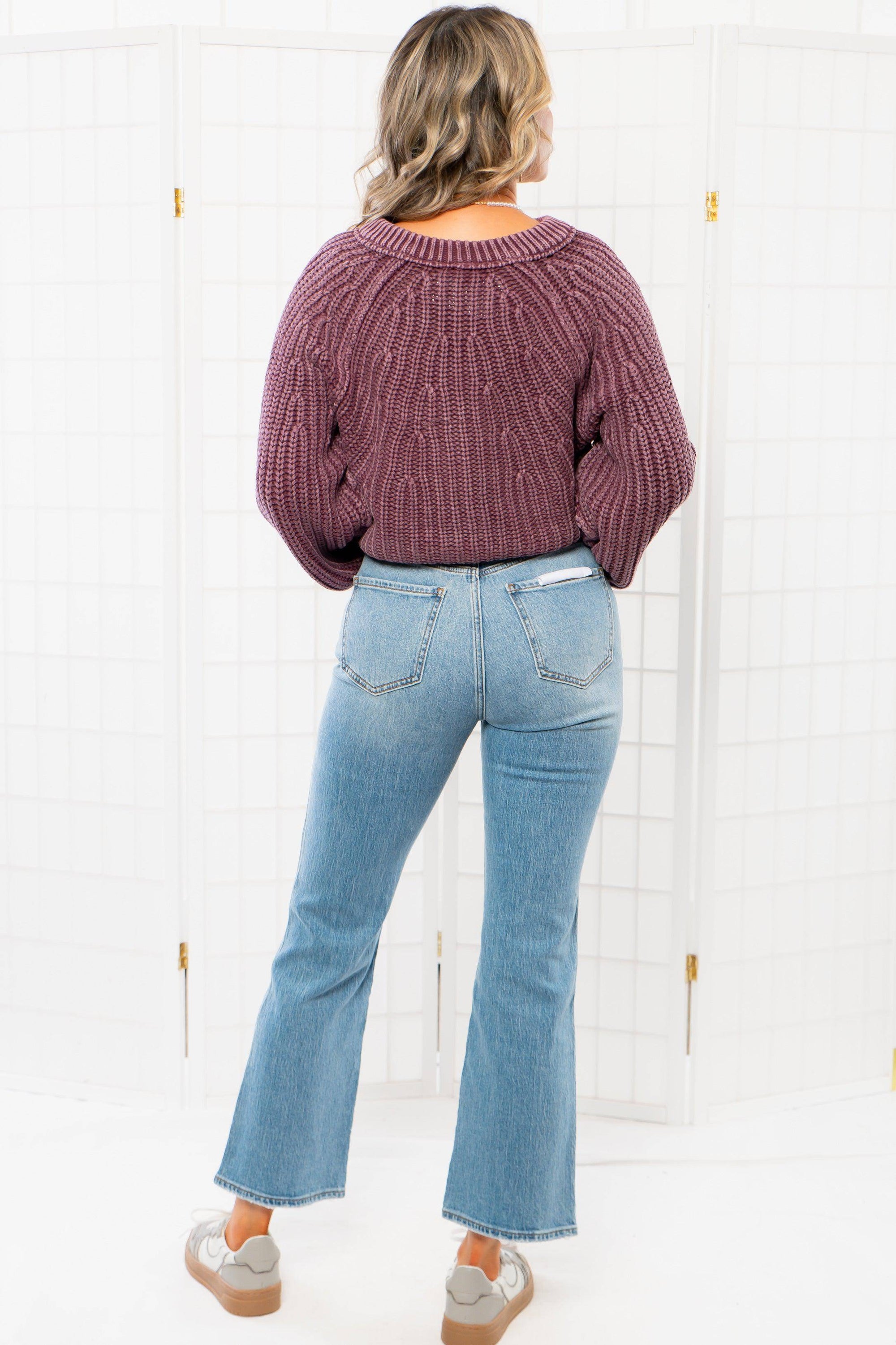 Daze All Mine Vintage Soho High Rise Ankle Flare Jeans-Bottoms-Daze Denim-L. Mae Boutique & Wild Mabel Clothing