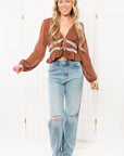Daze Fools Gold Sundaze High Rise Vintage Straight Jean-Bottoms-Daze Denim-L. Mae Boutique & Wild Mabel Clothing