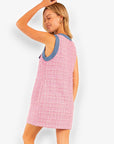 Denim Darling Pink Tweed Dress-Dresses-Heyson-L. Mae Boutique & Wild Mabel Clothing