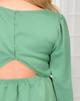 Emerald Eyes Mini Dress-Dresses-Lost and Wander-L. Mae Boutique & Wild Mabel Clothing