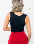 Free People Black Clean Lines Muscle Cami-Tops-Free People-L. Mae Boutique & Wild Mabel Clothing