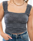 Free People Black Love Letter Cami-Tops-Free People-L. Mae Boutique & Wild Mabel Clothing