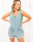 Free People We The Free Bright Eyes High Roller Shortall-Onesies-Free People-L. Mae Boutique & Wild Mabel Clothing