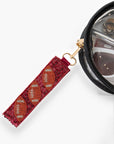 Garnet Sequin Football Wrist Strap-Accessories-Trend Lab-L. Mae Boutique & Wild Mabel Clothing