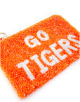 Go Tigers Beaded Coin Pouch-Accessories-Tiana Designs-L. Mae Boutique & Wild Mabel Clothing