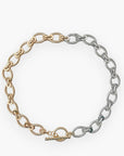 Gold & Silver Toggle Chain Necklace-Jewelry-Pannee-L. Mae Boutique & Wild Mabel Clothing