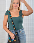Gold & Teal Star Beaded Bag-Accessories-Tiana Designs-L. Mae Boutique & Wild Mabel Clothing