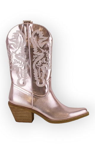 Head Over Boots Mid-Calf Cowboy Boots-Let's See Style-L. Mae Boutique