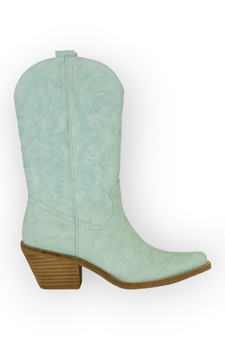 Head Over Boots Mid-Calf Cowboy Boots-Let's See Style-L. Mae Boutique