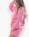 Hot Pink Giddy Up Buttercup Sweatshirt-Tops-Bailey Rose-L. Mae Boutique & Wild Mabel Clothing