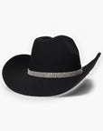Houston Girl Black Sequin Stars Cowboy Hat-Accessories-C.C Beanie-L. Mae Boutique & Wild Mabel Clothing