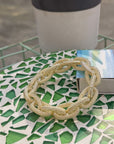 Gold Shimmer Interlocking Bracelet
