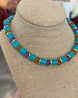 Turquoise Multi Beaded Necklace