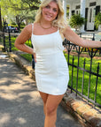 MINKPINK Maeve Tie Back Mini Dress