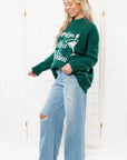 Jamie High Rise Wide Leg Light Denim Distressed Jeans-Bottoms-Cello-L. Mae Boutique & Wild Mabel Clothing