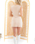 Natural Threads V Neck Sweater Vest and Skirt Set-Onesies-day + moon-L. Mae Boutique & Wild Mabel Clothing