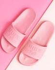 Pink Bride To Be Beach Sandals-Accessories-XO Fetti-L. Mae Boutique & Wild Mabel Clothing