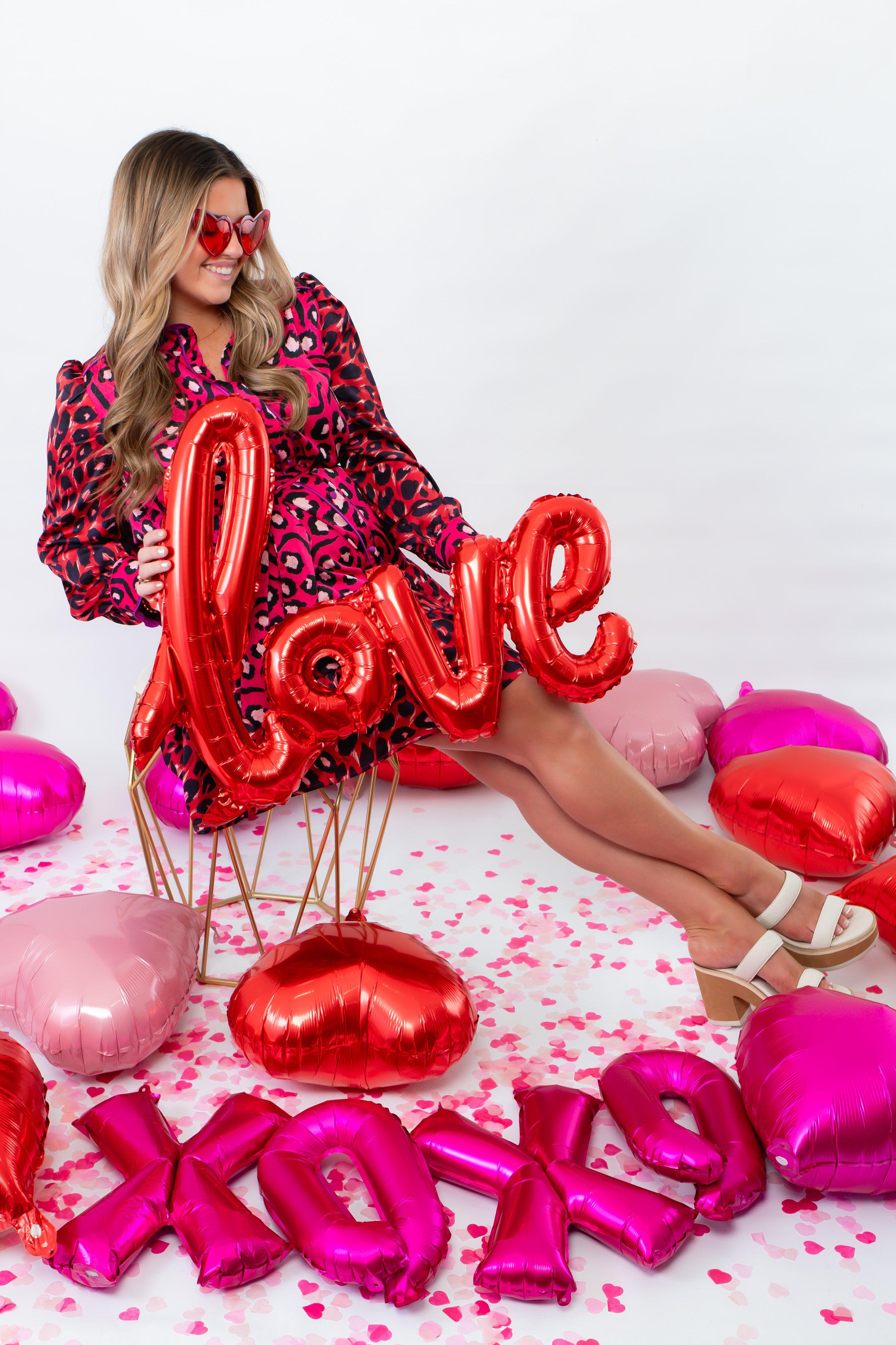 pink boutique dresses red Cocktail Chic Red Stretch Long Sleeve Plunge Ruched Midi Dress
