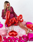 Pink and Red Mixed Animal Print Button Down Dress-Dresses-Fate-L. Mae Boutique & Wild Mabel Clothing
