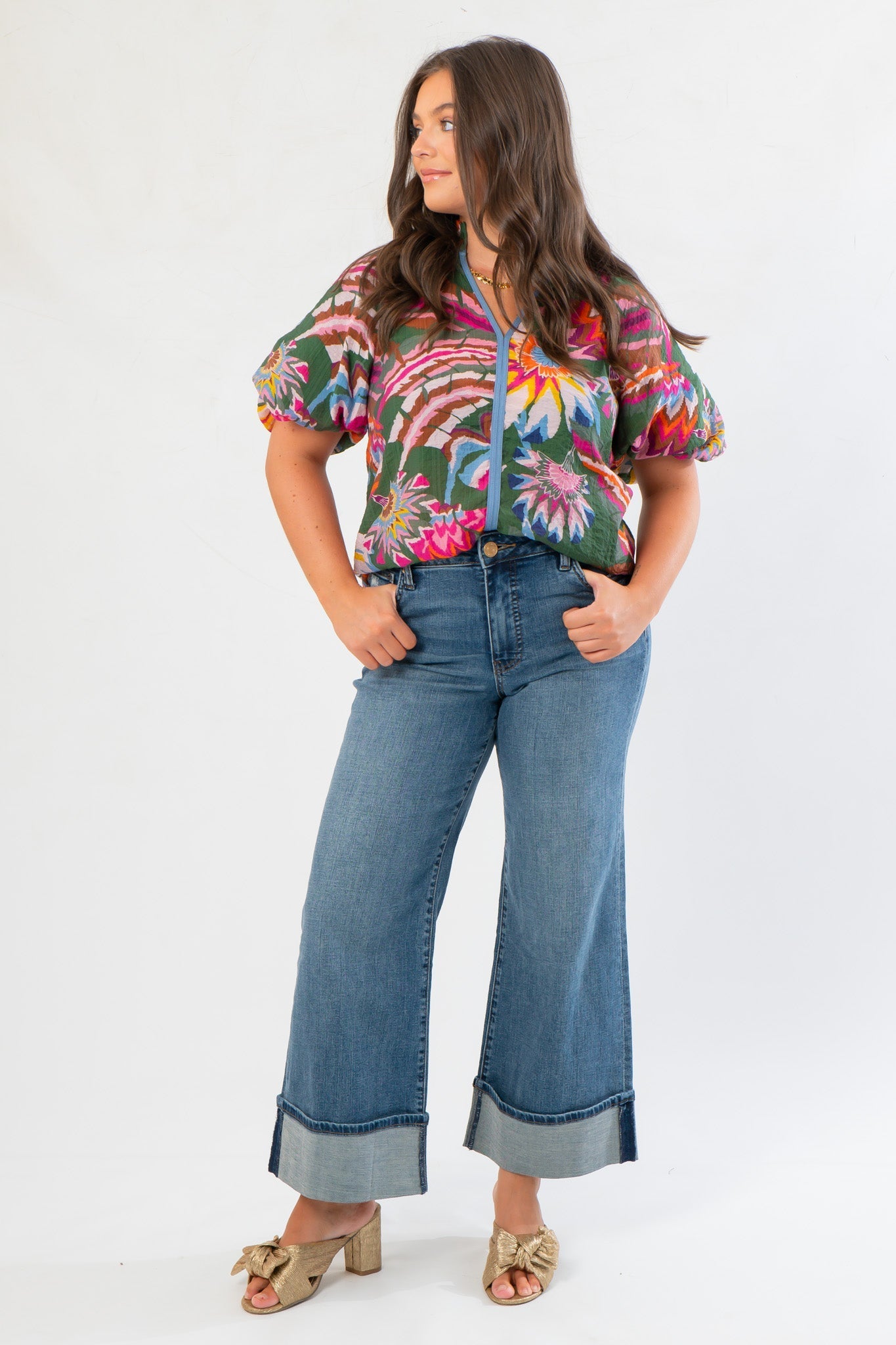 Kut From The Kloth Meg High Rise Wide Leg