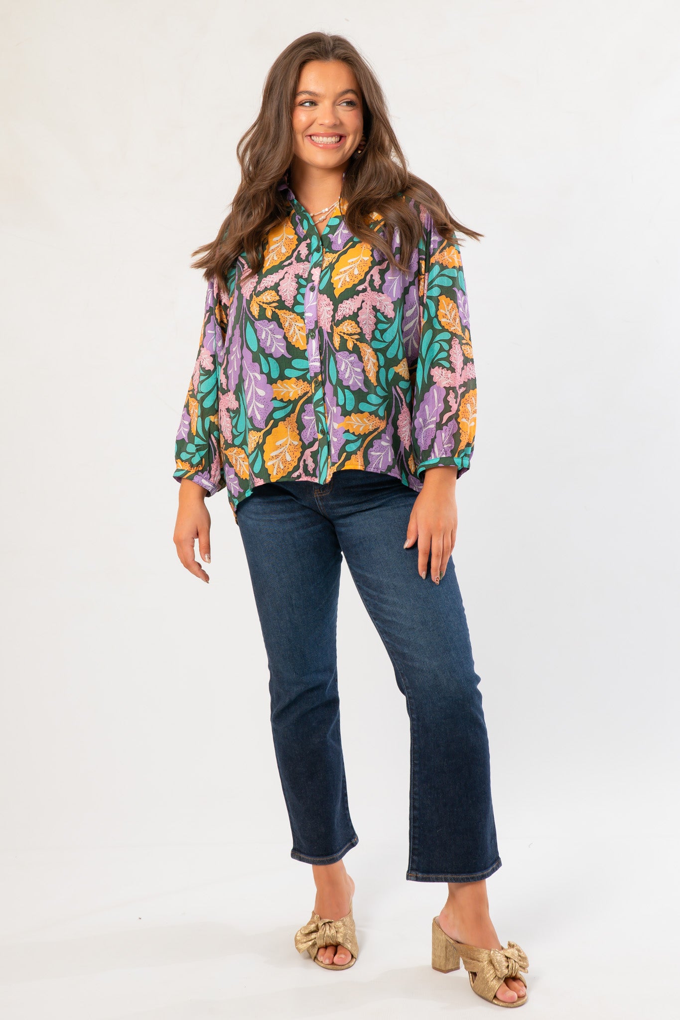 Daze Deep Kiss Shy Girl Crop Flare