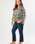 Daze Deep Kiss Shy Girl Crop Flare