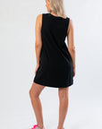 Z Supply Black Sloane Jersey Mini Dress
