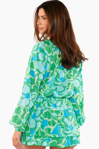 Show Me Your Mumu Abstract Poppy Multi Margo Tunic-Show Me Your Mumu-L. Mae Boutique
