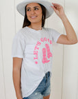 Show Me Your Mumu Let's Go Girls Graphic Travis Tee-Tops-Show Me Your Mumu-L. Mae Boutique & Wild Mabel Clothing