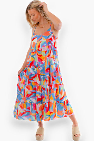 Show Me Your Mumu Rainbow Pop Caroline Maxi Dress-Show Me Your Mumu-L. Mae Boutique