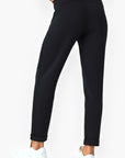 Spanx AirEssential Very Black Tapered Pant-Bottoms-Spanx-L. Mae Boutique & Wild Mabel Clothing