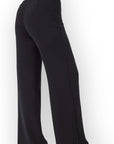 Spanx Black Air Essentials Wide Leg Pant-Bottoms-Spanx-L. Mae Boutique & Wild Mabel Clothing