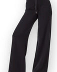 Spanx Black Air Essentials Wide Leg Pant-Bottoms-Spanx-L. Mae Boutique & Wild Mabel Clothing