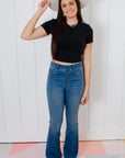 Spanx Vintage Indigo Flare Jeans-Denim-Spanx-L. Mae Boutique & Wild Mabel Clothing