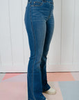 Spanx Vintage Indigo Flare Jeans-Denim-Spanx-L. Mae Boutique & Wild Mabel Clothing