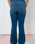 Spanx Vintage Indigo Flare Jeans-Denim-Spanx-L. Mae Boutique & Wild Mabel Clothing