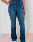 Spanx Vintage Indigo Flare Jeans-Denim-Spanx-L. Mae Boutique & Wild Mabel Clothing
