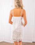 The Big Day All Over Lace White Mini Dress-Dresses-Storia-L. Mae Boutique & Wild Mabel Clothing