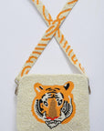 Tiger Face Beaded Bag-Accessories-Tiana Designs-L. Mae Boutique & Wild Mabel Clothing