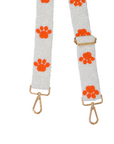 Tiger Paw Clemson Beaded Strap-Accessories-Moyna-L. Mae Boutique & Wild Mabel Clothing