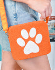 Tigers Orange Paw Beaded Bag-Accessories-Tiana Designs-L. Mae Boutique & Wild Mabel Clothing