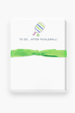 To Do After Pickleball' Mini Notepad-Donovan Designs-L. Mae Boutique