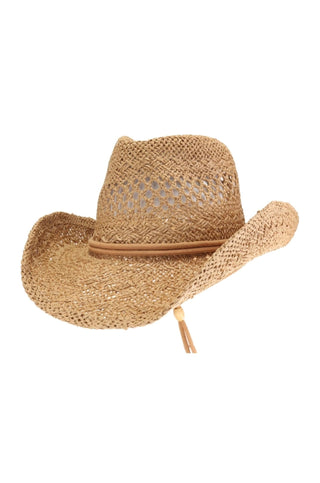Woven Coastal Cowgirl Hat-C.C Beanie-L. Mae Boutique