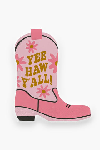 Yee Haw Boot Shaped Cocktail Napkins-soiree-sisters-L. Mae Boutique