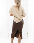 Yeehaw Cowgirl Taupe Oversized Graphic Tee-Tops-Tres Bien-L. Mae Boutique & Wild Mabel Clothing