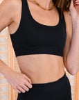 Z Supply Black Everyday Tank Bra-Bralettes/Bramis-Z Supply-L. Mae Boutique & Wild Mabel Clothing