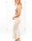 Z Supply Oat Milk Avni Sweater Midi Skirt-Bottoms-Z Supply-L. Mae Boutique & Wild Mabel Clothing