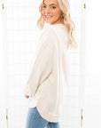 Z Supply Sea Salt Replay French Terry Sweatshirt-Tops-Z Supply-L. Mae Boutique & Wild Mabel Clothing