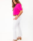 Ent Hot Pink Blouse LM